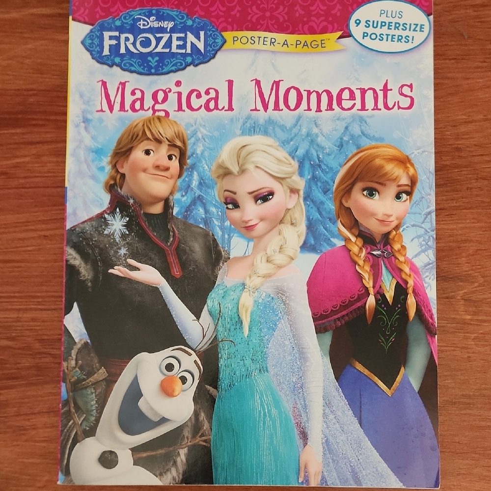 Lot Of 3 Disney Frozen Magical Moments Poster Collections